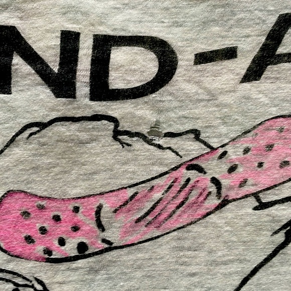 Vintage Band-Aid Concert T-Shirt (1985) - Picture 3 of 5